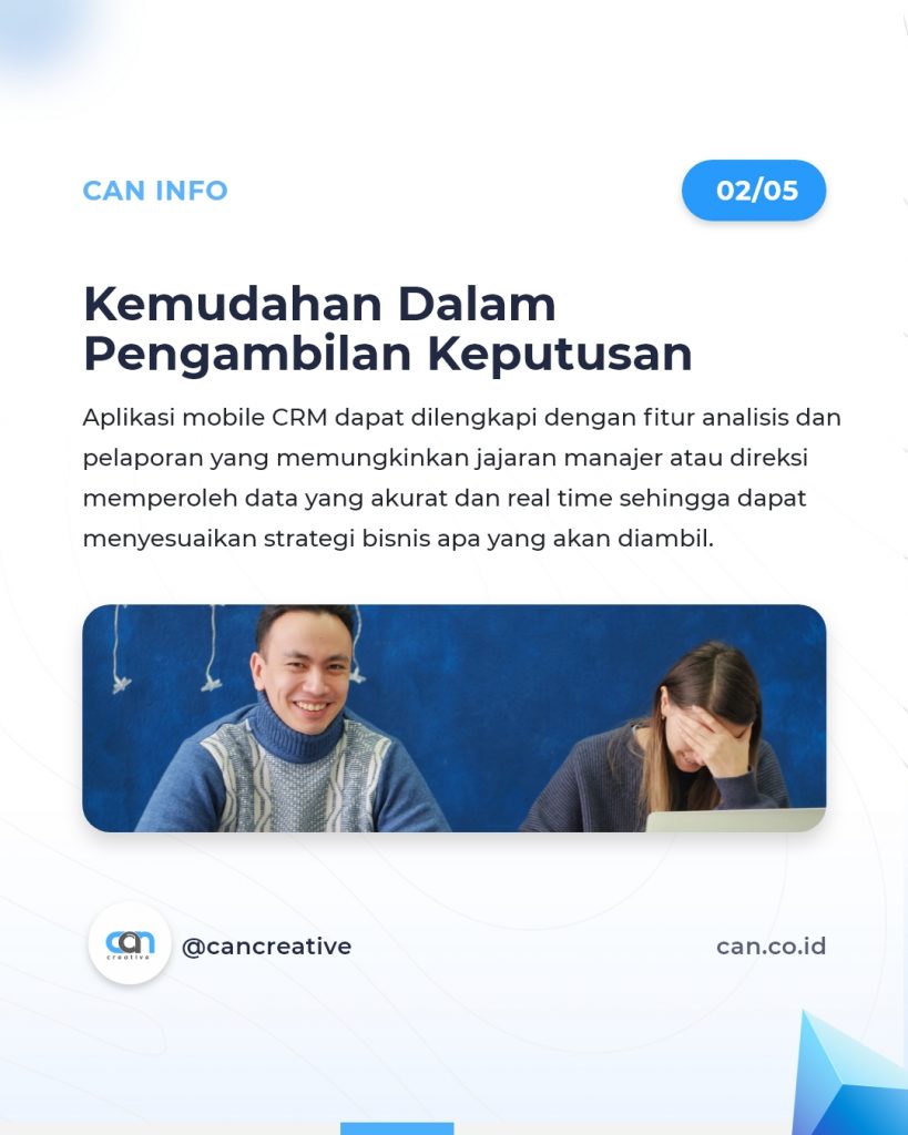 Manfaat Aplikasi Crm Untuk Bisnis Jasa Pembuatan Aplikasi Mobile Android Ios Can Creative 9299