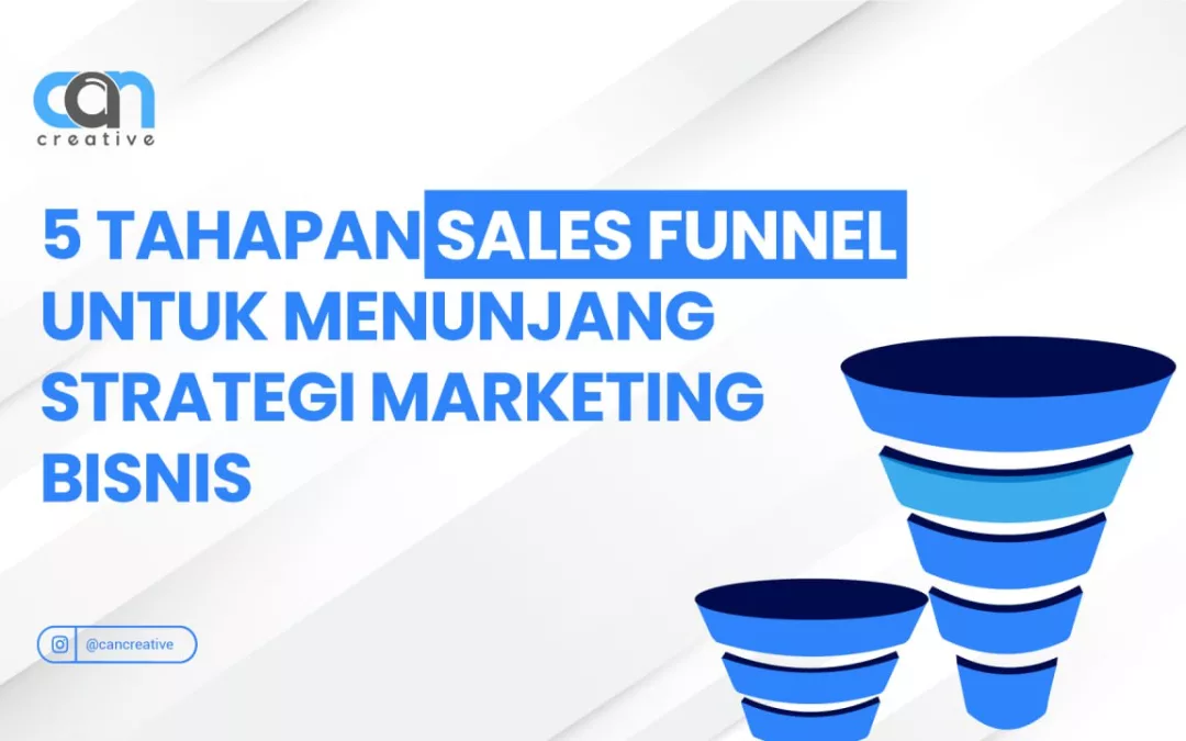 5 TAHAPAN SALES FUNNEL UNTUK MENUNJANG STRATEGI MARKETING BISNIS