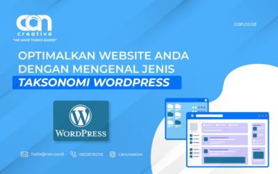 OPTIMALKAN WEBSITE ANDA DENGAN MENGENAL JENIS TAKSONOMI WORDPRESS