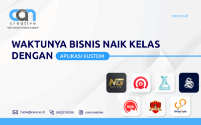 WAKTUNYA BISNIS NAIK KELAS DENGAN APLIKASI KUSTOM