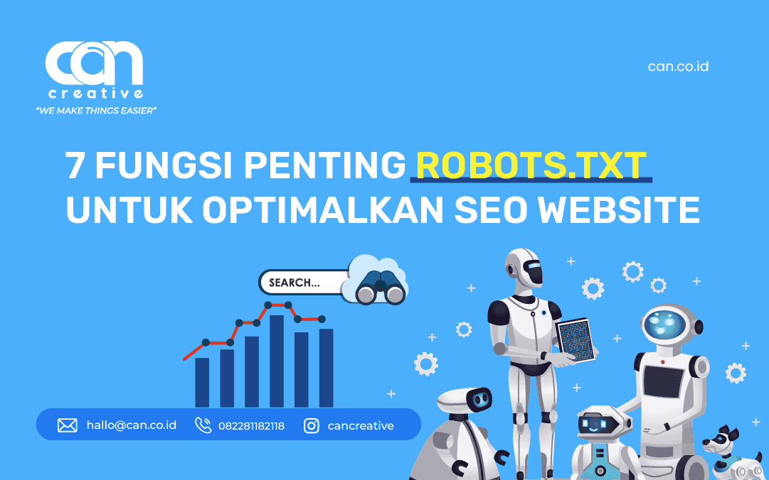 7 FUNGSI PENTING ROBOTS.TXT UNTUK OPTIMALKAN SEO WEBSITE