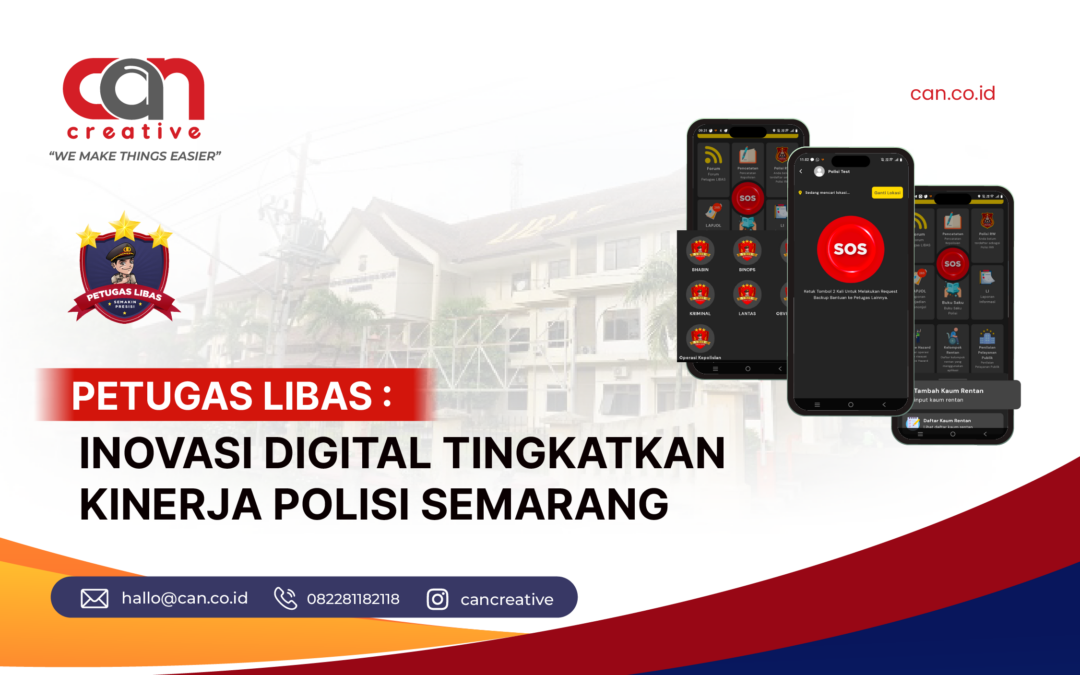 PETUGAS LIBAS: INOVASI DIGITAL TINGKATKAN KINERJA POLISI SEMARANG